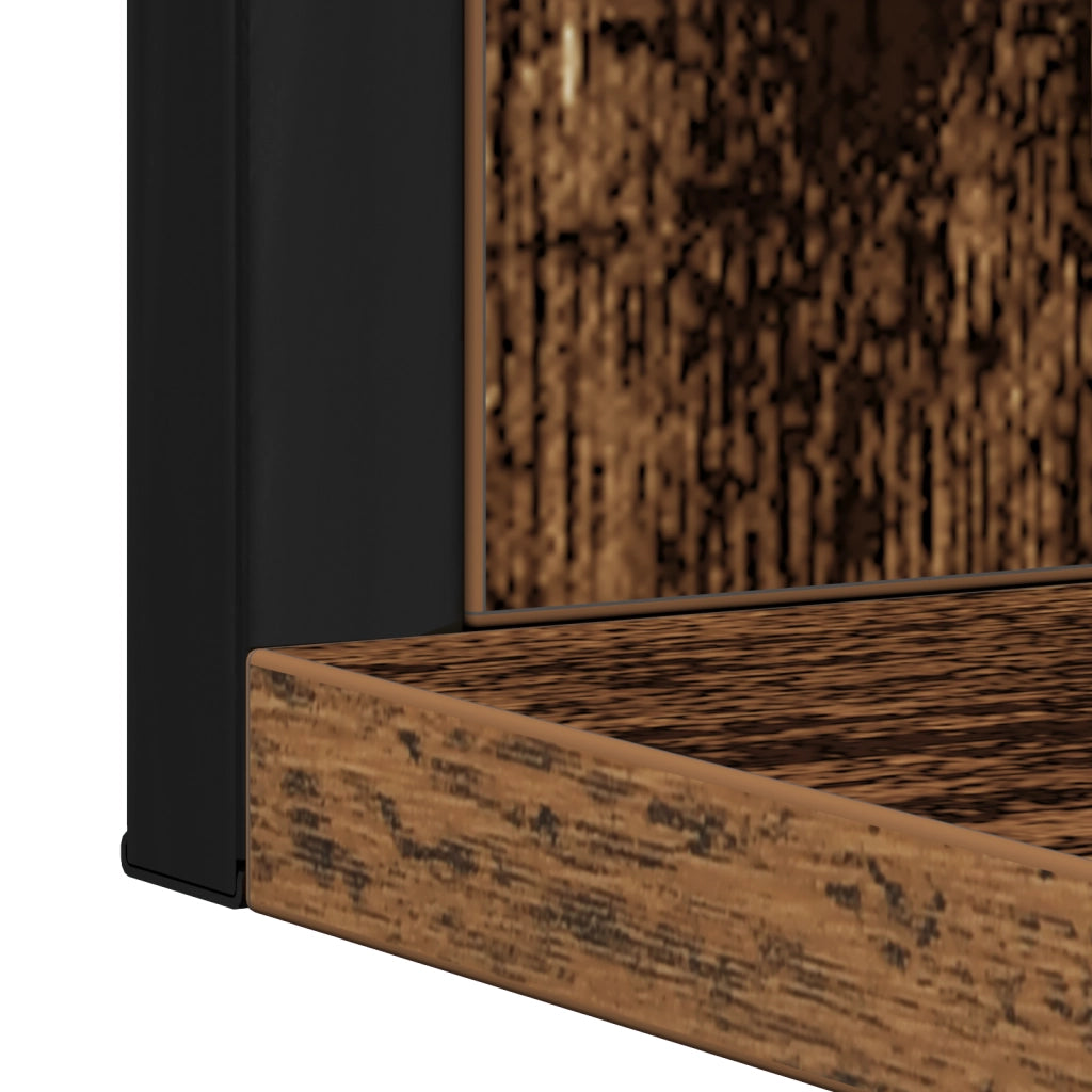 Specchio da Bagno  in Legno Vecchio 50x12x60 cm in Legno Ingegnerizzato
