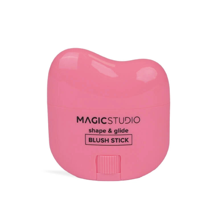 Magic Studio blush in stick a cuore  Hot Pink