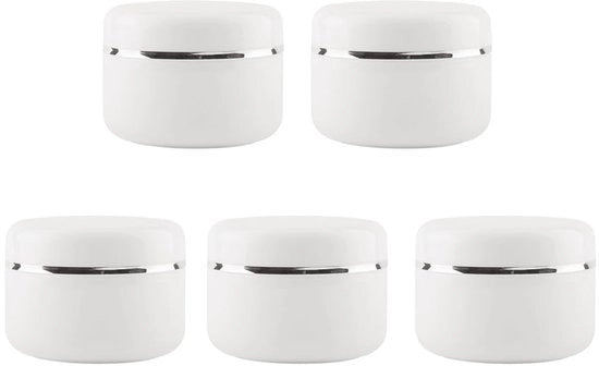 Contenitori per crema 5 pezzi - Otri di viaggio imbottibili - Bicchieri di vetro liberi da residui - Bicchieri per cosmetici - Leggeri e pratici - Per cremi 

Modello: 
Specifica: 5 pezzi 
Peso: 
Dimensioni: 
Materiali: