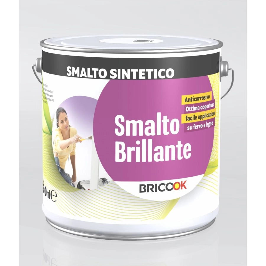 SMALTO BRILLANTE 316 NERO ML 2000