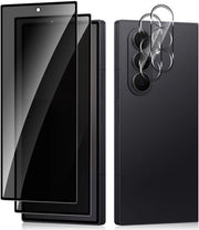 Display Screen Protector + Protezione Camera per Samsung Galaxy Z Fold 7 5G, Vetro Resistenti 9H, Resistente ai Graffi, Film Anti-Spy per Samsung Galaxy Z Fold 7 5G, 2 + 2 pezzi