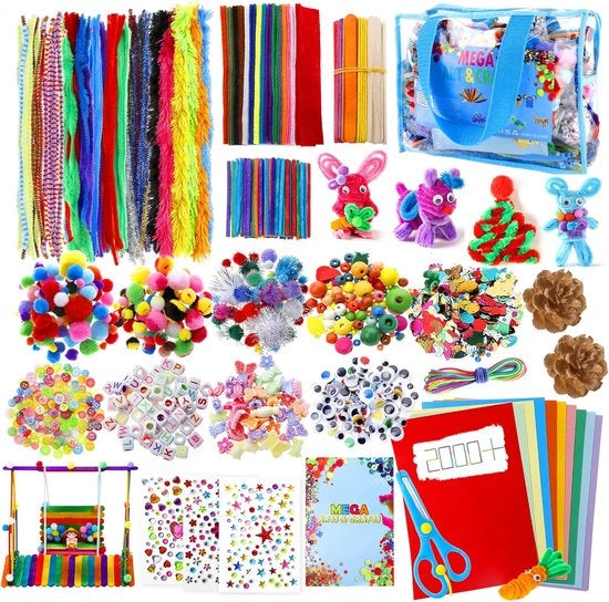 Cassetto per Attività Creativa - Scatola per Attività Creativa - Cassetto per Attività Creativa per Ragazze - Box per Attività Creativa - Cassetto per Attività Creativa