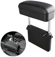 Cassa di Stoccaggio Universale - Supporto Braccio - Console Centrale - Organizzatore Gap - Altezza Regolabile - Spazio di Stoccaggio Aggiuntivo - Braccio di Sedile