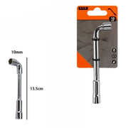 Trade Shop - Chiave A Bussola A Pipa Bocca Esagonale Cromo Vanadio Acciaio Da 10 Mm 60231 -
