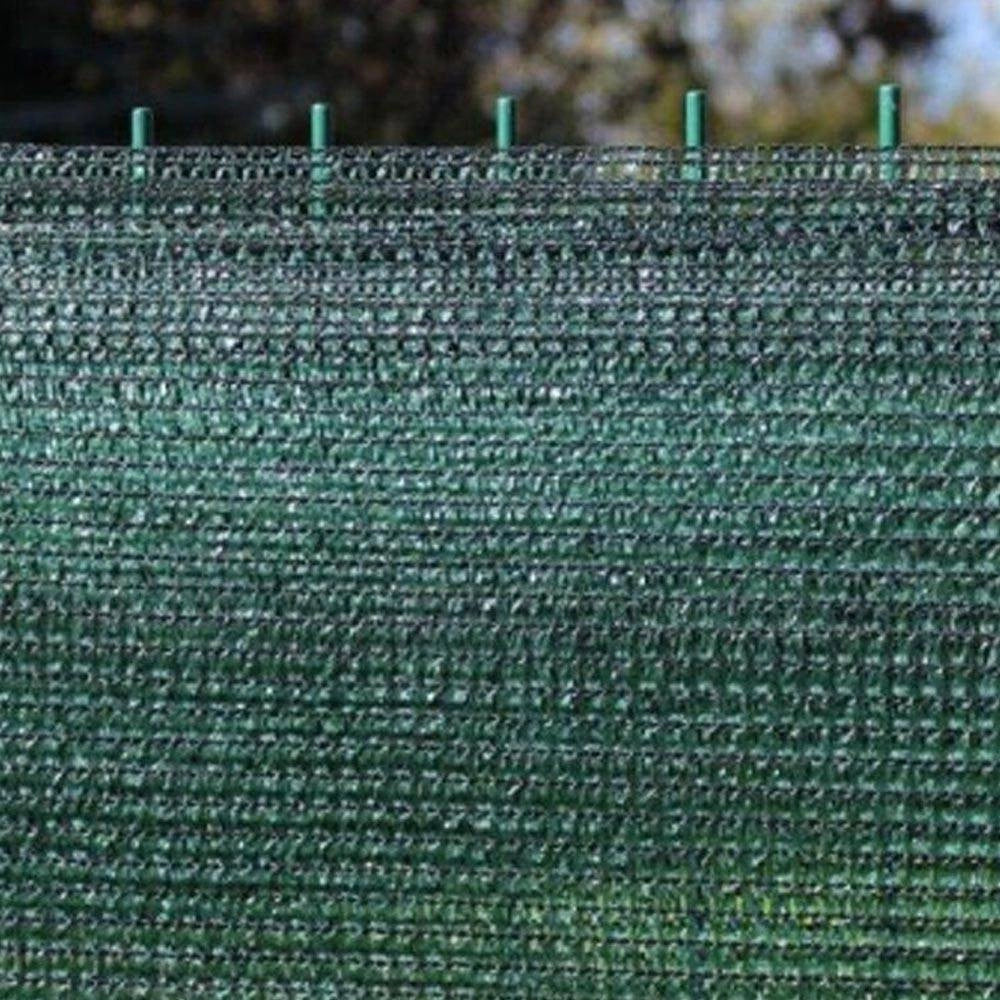 Trade Shop - Telo Ombreggiante H150cm Rete Ombra Frangisole Frangivista Oscurante 10mt Verde -