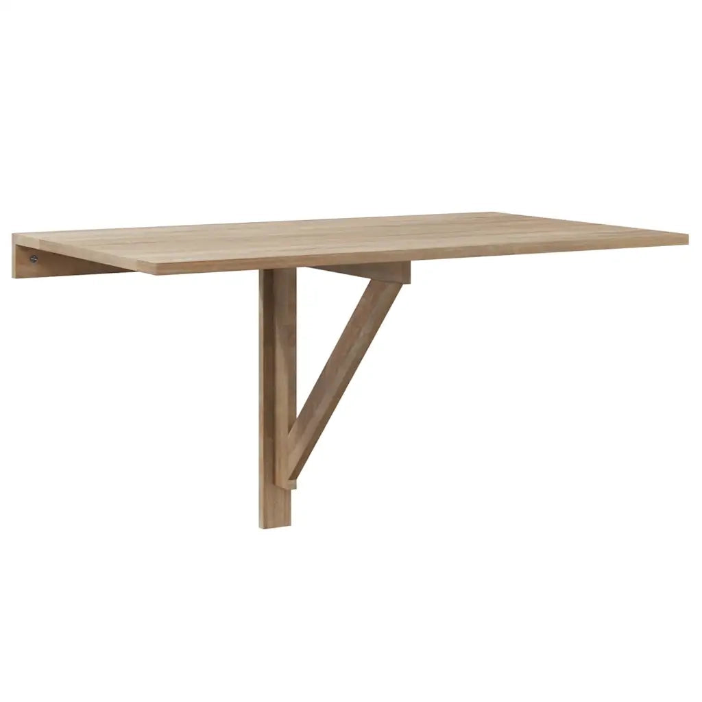 Tavolo Pieghevole da Parete Colore Rovere 100x60 cm CFW8503901