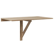 Tavolo Pieghevole da Parete Colore Rovere 100x60 cm CFW8503901