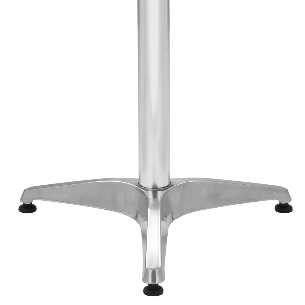 Set da Pranzo da Giardino 5 pz in Alluminio Argento cod mxl 55684