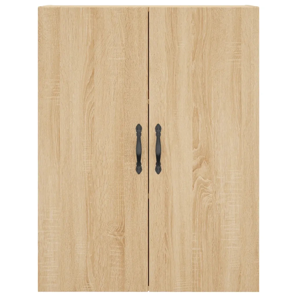 Mobile a Parete Rovere Sonoma 69,5x34x90 cm Legno Multistrato 834981
