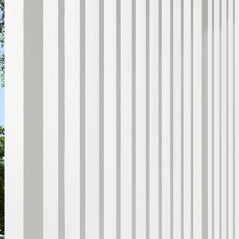 Pannello frangivista con lamelle verticali 1M OmbrÃ©a - Bianco