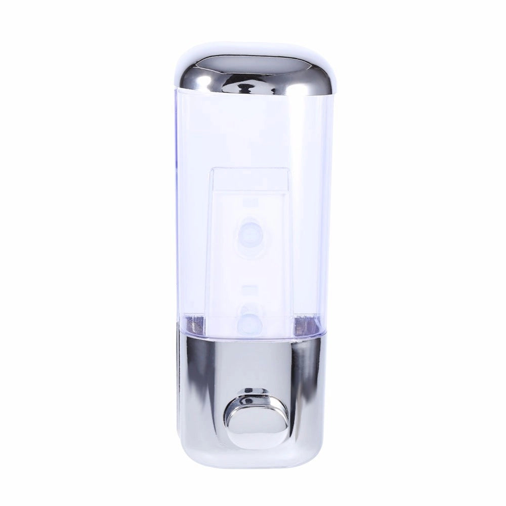 Trade Shop - Dispenser Erogatore Per Sapone Liquido 500 Ml Muro Dosatore A Parete Bagno -