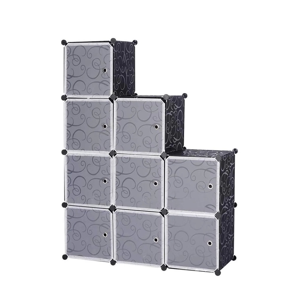 Scaffalatura in plastica con anta 19_0000482