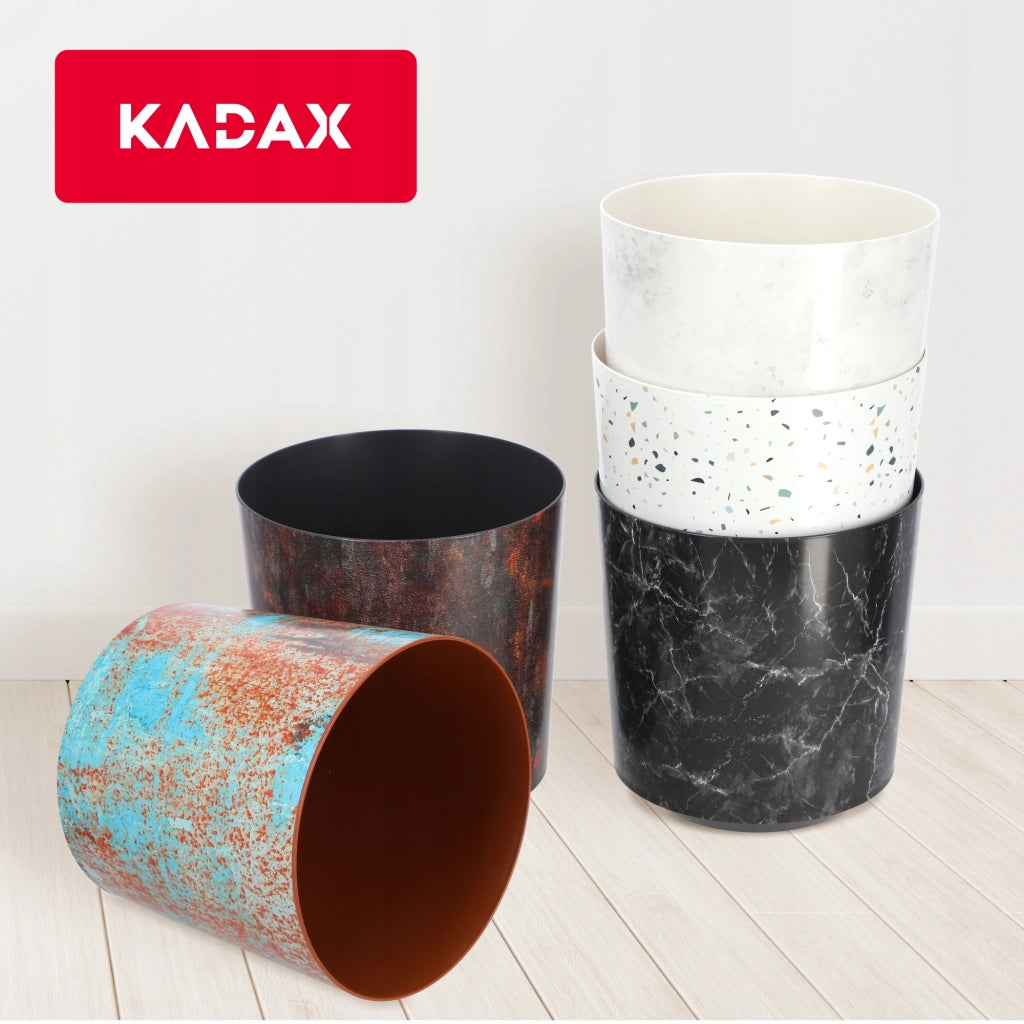 Copertura in plastica per vaso da fiori KADAX, per vaso rotondo in terrazzo da 19 cm