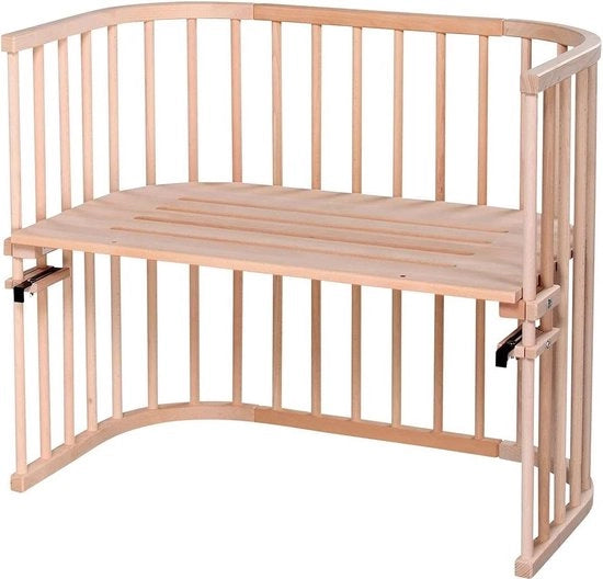 Letto supplementare Maxi 94 x 54 x 79 cm in legno naturale non trattato - dimensioni eco-friendly - Co Sleeper