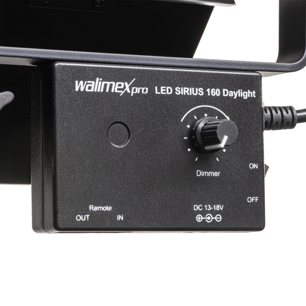 Faretto fotografico Sirius 160 daylight Luce LED a pannello 65 W, 5600 K, per studio fotografico foto e video