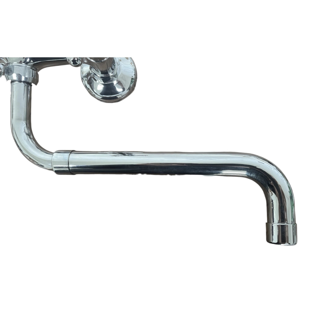 Rubinetto a parete vintage con canna allungabile 20-35 cm