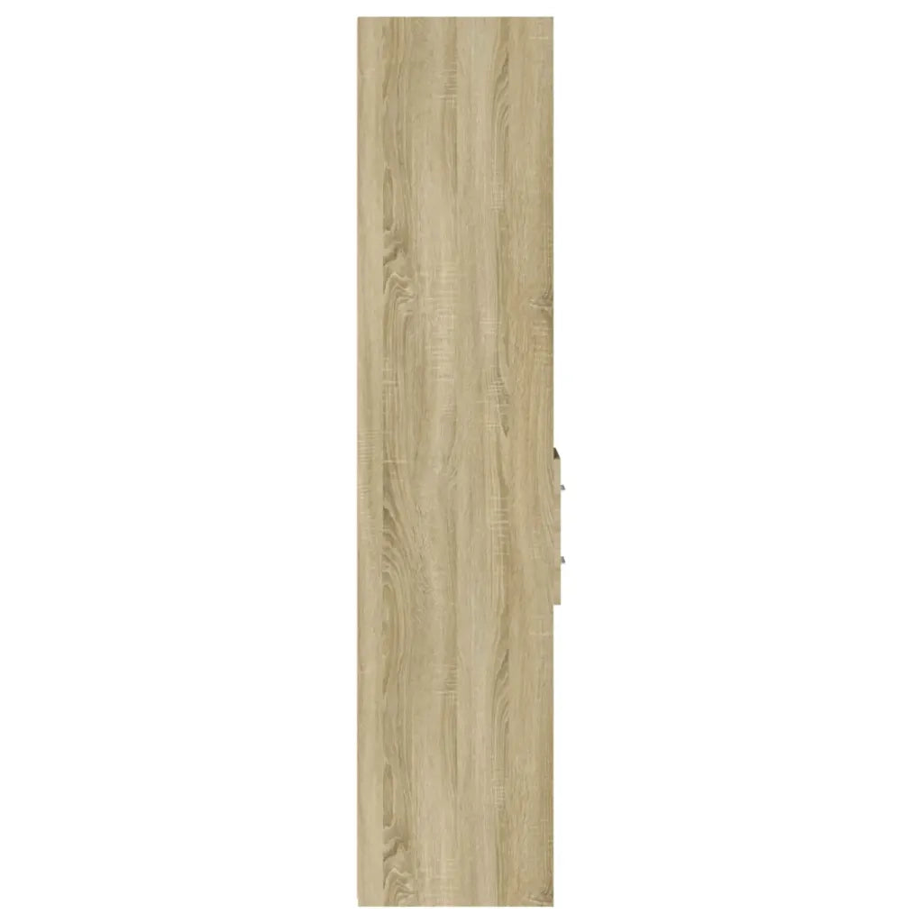 Credenza | Madia | Buffet da pranzo | Armadio da pranzo Rovere Sonoma 30x42,5x185 cm in Legno Multistrato