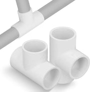 12 pezzi di connettori PVC in plastica con diametro uniforme per tubi da acqua - Adattatore per connettori di tubi - connettore per tubi da acqua per uso domestico (20mm)