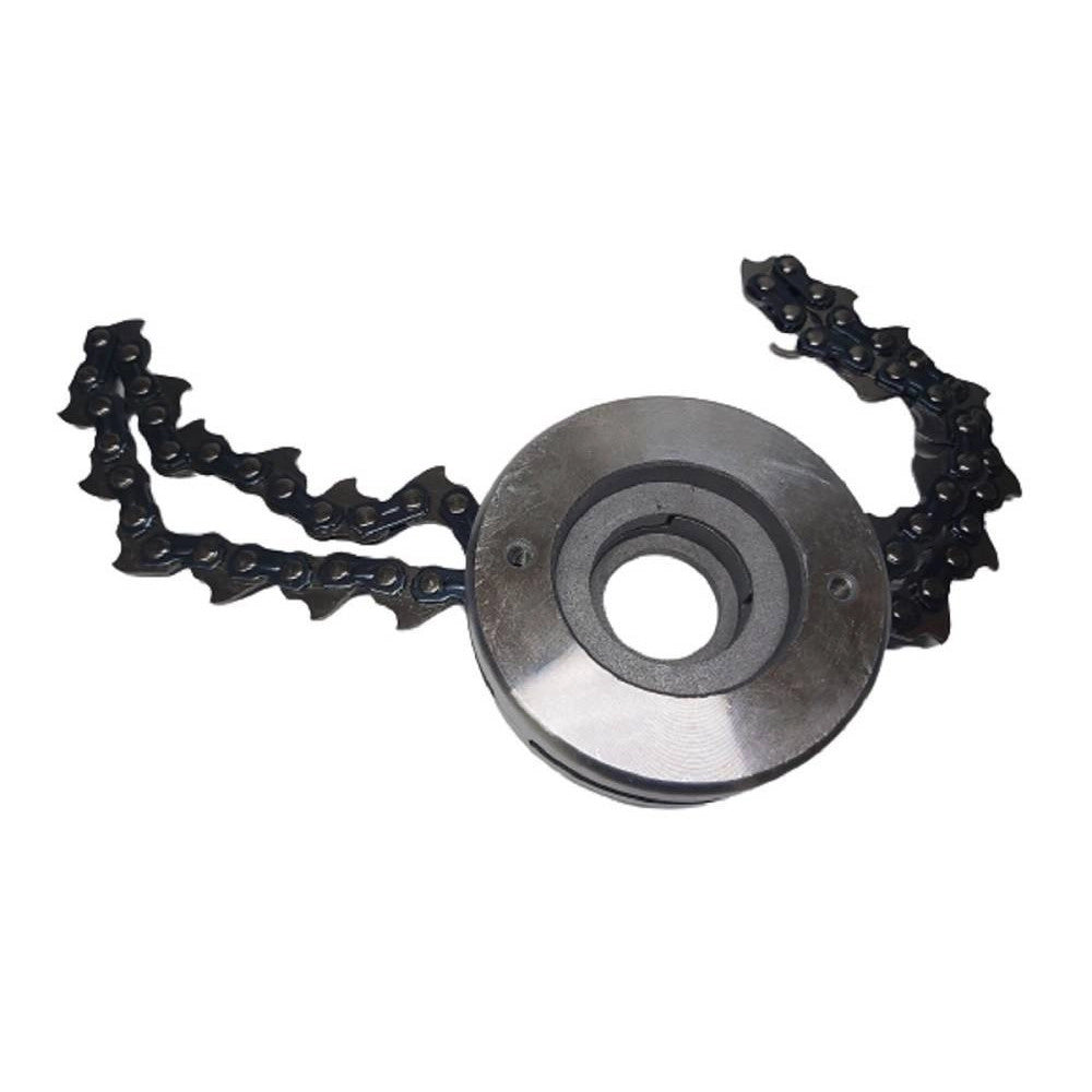 Trade Shop - Set 2 Pezzi Ricambio Per Testina Con Catena Decespugliatore Utensili Giardino -