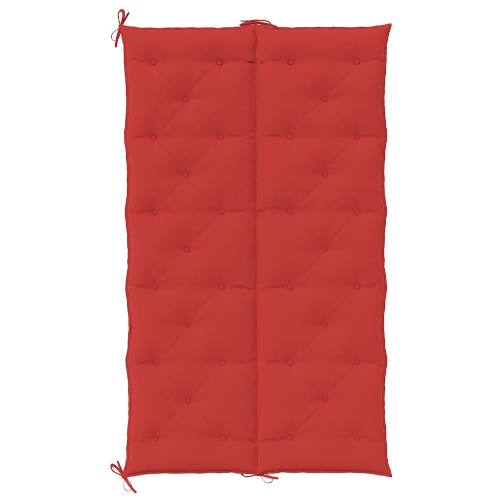 Cuscino per Panca Rosso 180x(50+50)x7 cm in Tessuto Oxford 315034