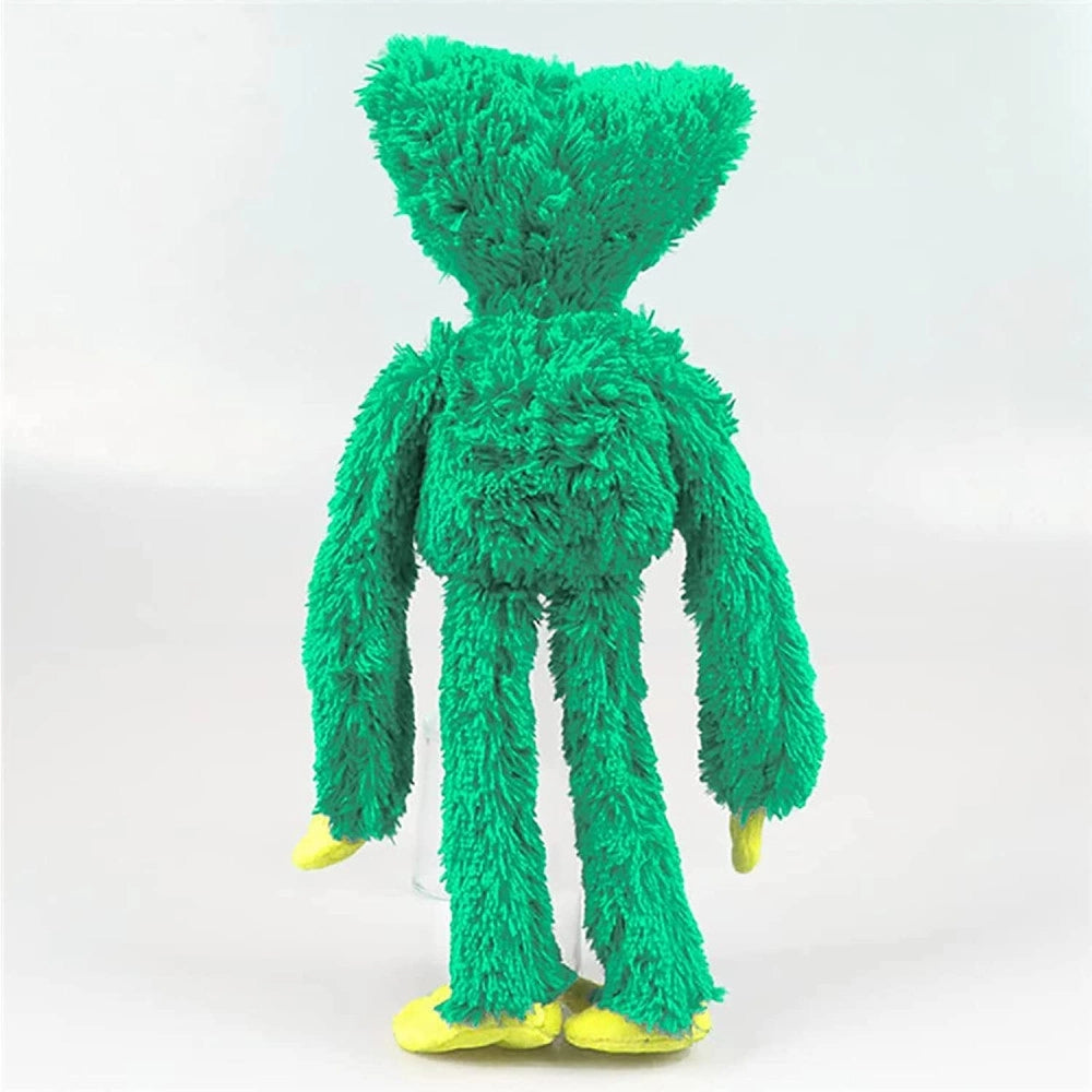 Trade Shop - Peluche Pupazzo Morbido Poppy Playtime Huggy Wuggy Plush Doll Gioco Verde 40cm -