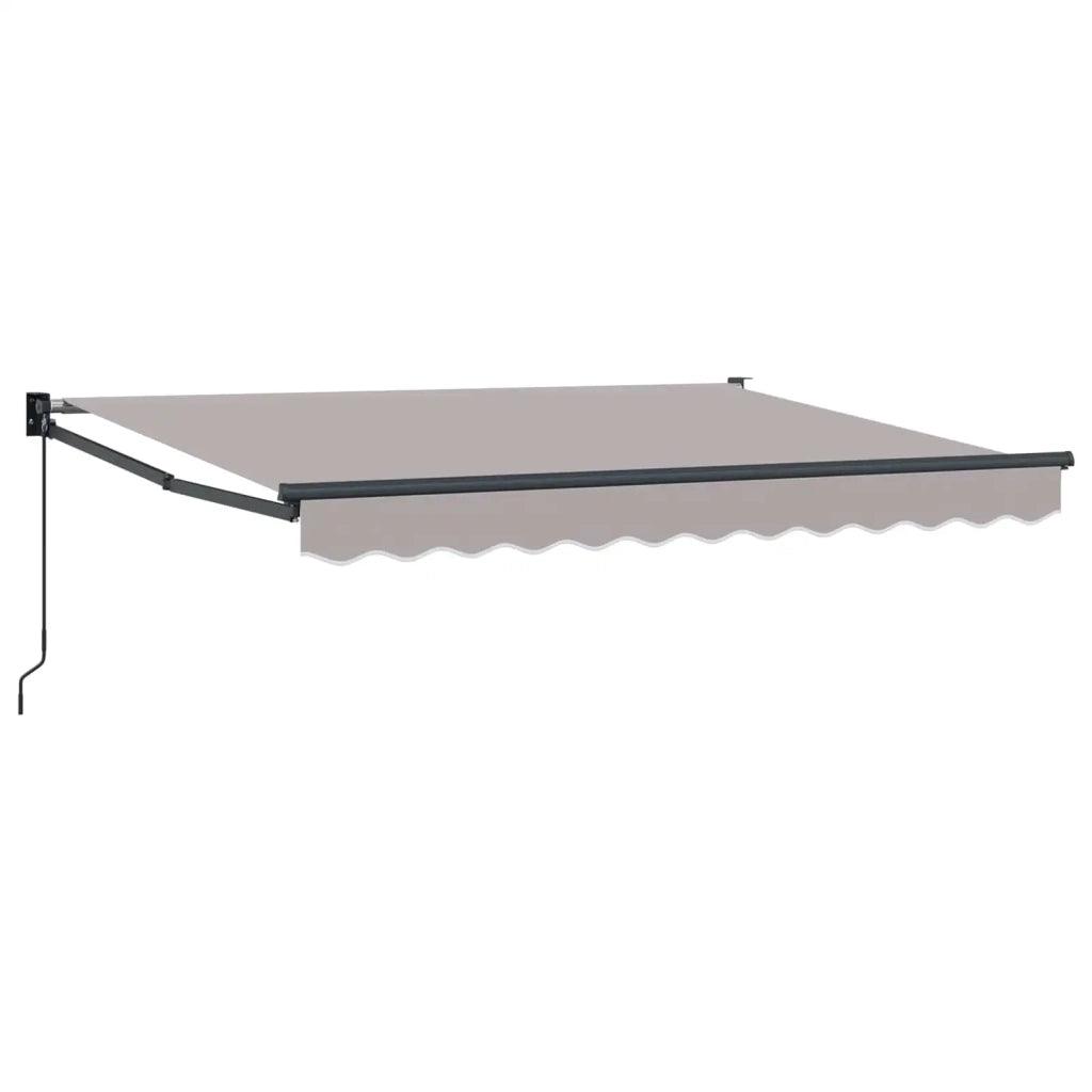 Tenda retrattile manuale Grigio chiaro 3 x 2 m 3419052