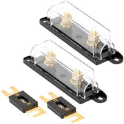 Zavorra inline per zavorra con scala trasparente per auto-audio stereo, veicoli, amplificatori e sistemi solari (150A)