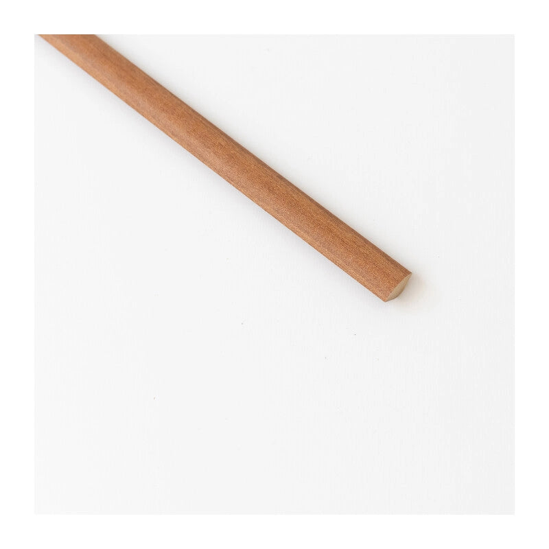 QUARTO DI TONDO 14X14 MM MDF 240 CM NOCE TANGANICA- 5,0 pz