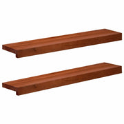 Soglie per finestre 2 pz Marrone 80x 20 x 2 cm 42048256
