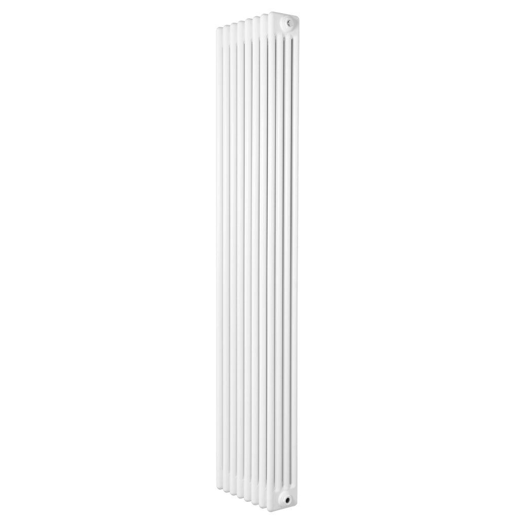 Radiatore Tradizionale 4 Colonne Verticale Riscaldamento Bianco 1800x380 mm