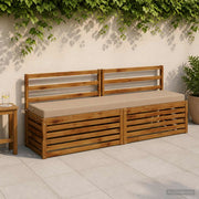 Cuscini per Panchina a 2 Pezzi SOEST 2 pz 100% Poliestere 950017