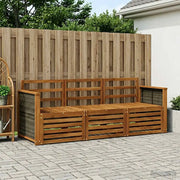Set divani 3 pcs Legno di Acacia Massello 3383955