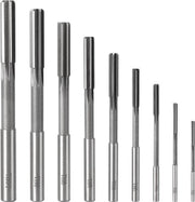 Ruote HSS 2-10 mm, 9 pezzi, fluite rette per lavorazione di legno e metallo