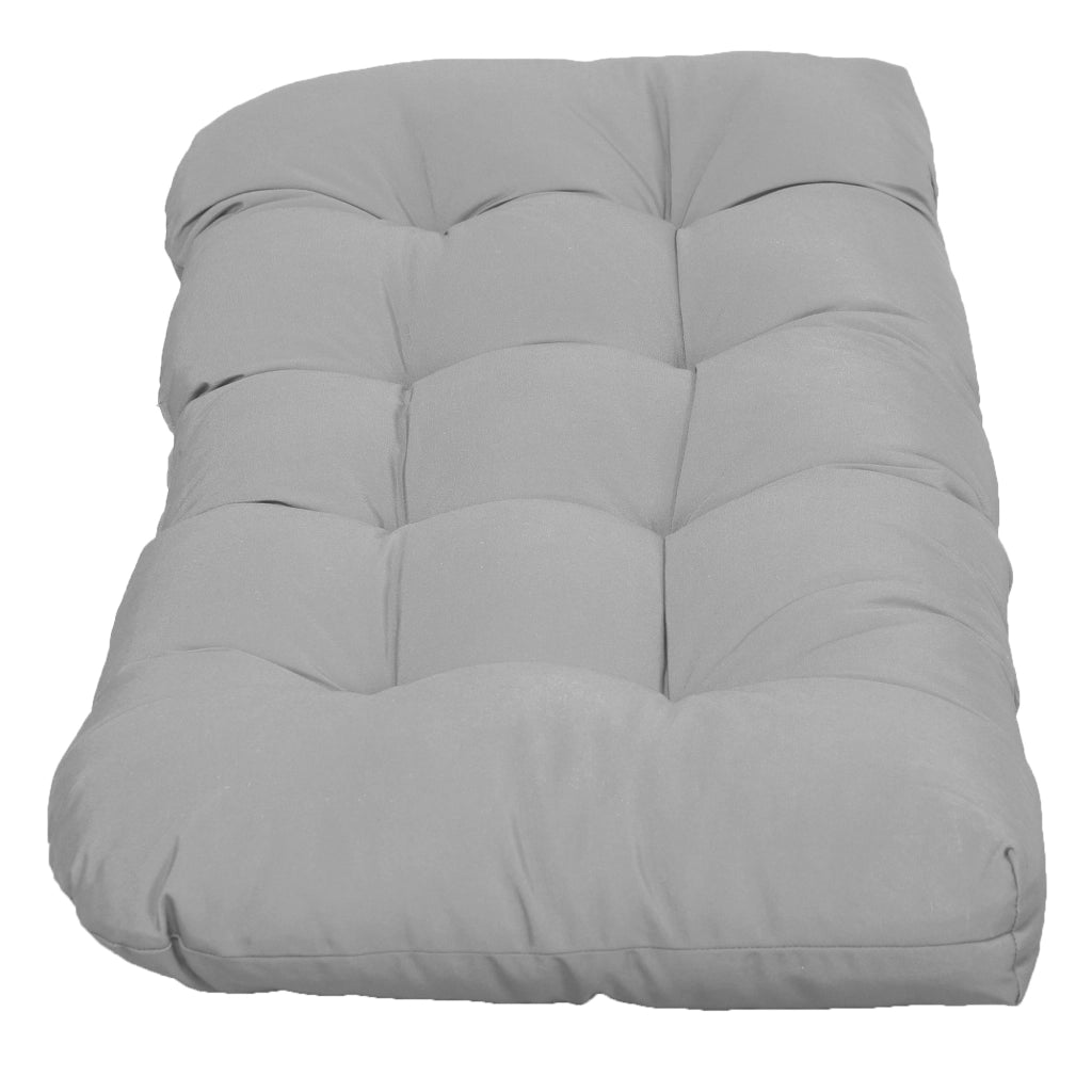 Cuscino per Divano 2 Posti ¨C zephmum ¨C 110x48x8 cm Grigio