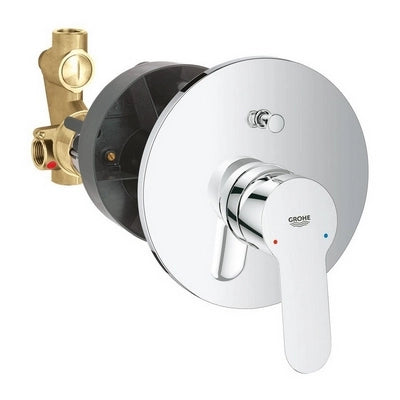MISCELATORE MONOCOMANDO INCASSO DOCCIA C/DEV. LINEA BAUEDGE- Cromo- GROHE- pezzi 1