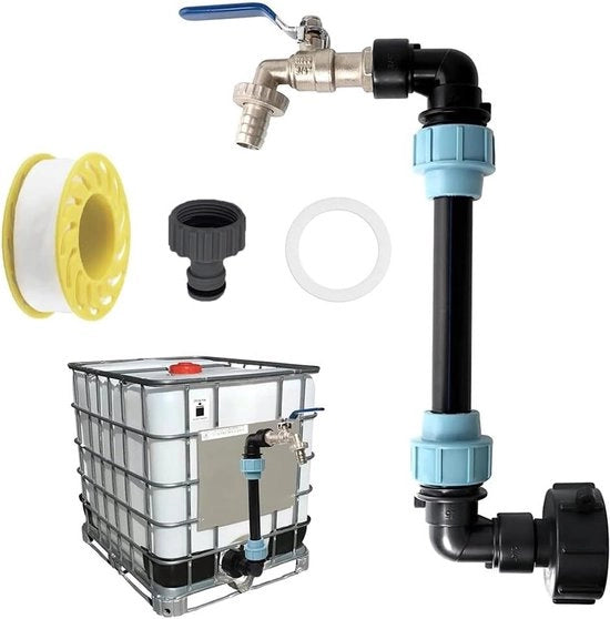 Regolatore di livello per serbatoio a 3/4 pollici con maniglione per serbatoio a regolazione automatica S60 x 6 adattatore e accessori