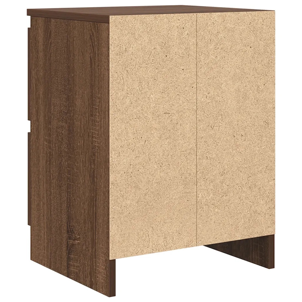 vidaXL Mobile TV Rovere Marrone 40x35x54 cm in Legno Multistrato