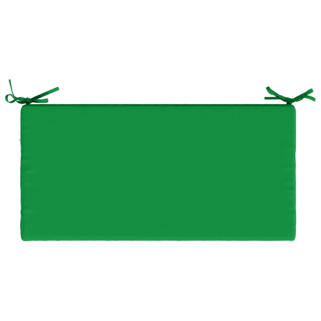 Cuscino per panchina SOEST 100% Poliestere Verde 80 x 40 x 5 cm 948714