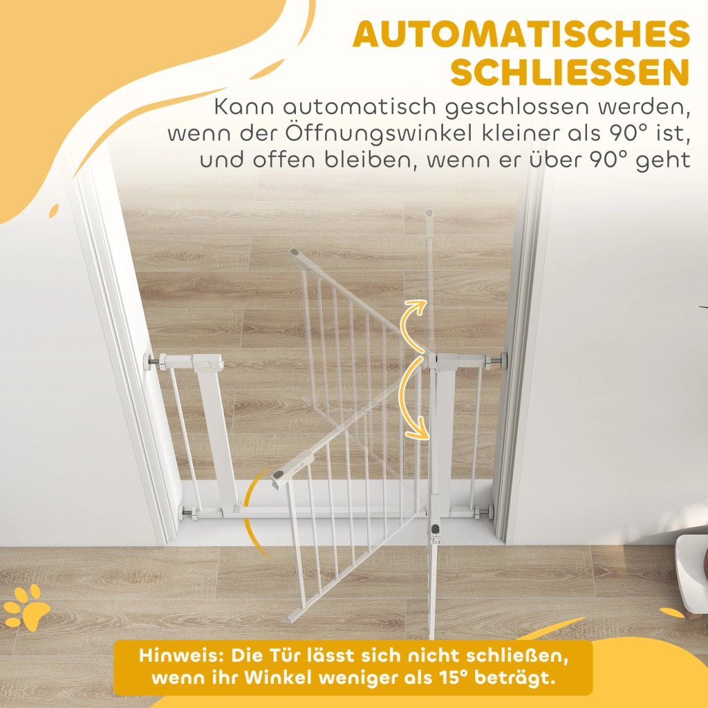 Griglia di sicurezza per bambini ¨C Minimal ¨C Bianco metallo 76x97 cm