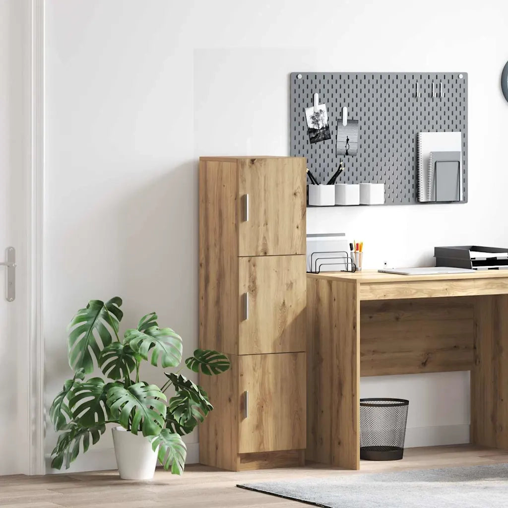 Credenza-Buffet-Armadio da cucina Rovere artigianale 31.5 x 32 x 122.5 cm