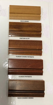 Tavolo rustico a libro in legno massello di noce l.160 p.60 h.78 - Mobili 2G