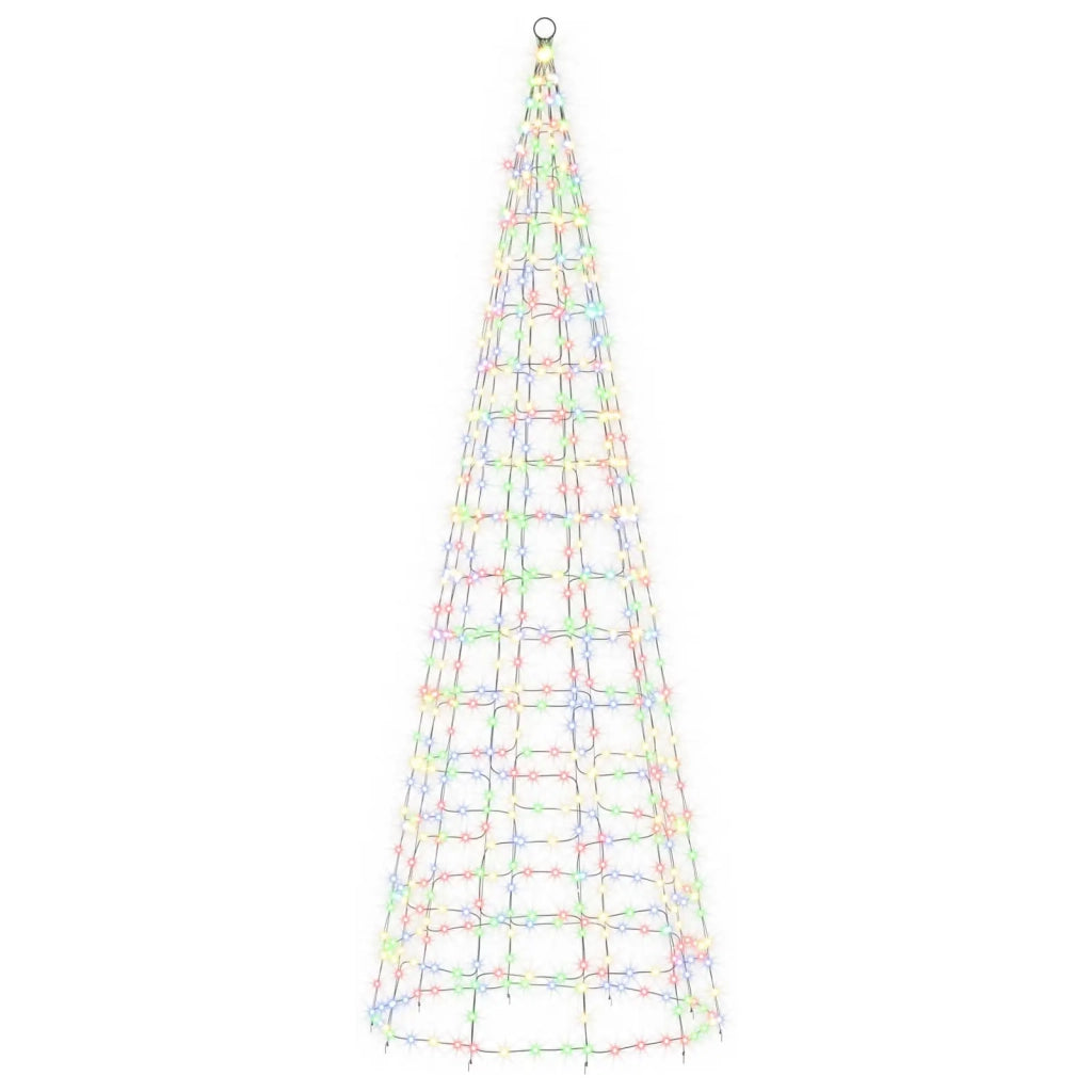 Luci per albero di Natale con picchetti e asta per bandiera 3468890