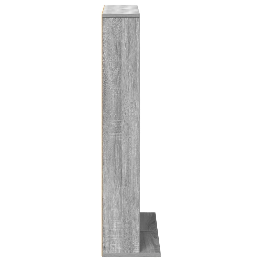 Mobile per CD 2 pz Sonoma grigio 33 x 23,5 x 97,5 cm 8012701