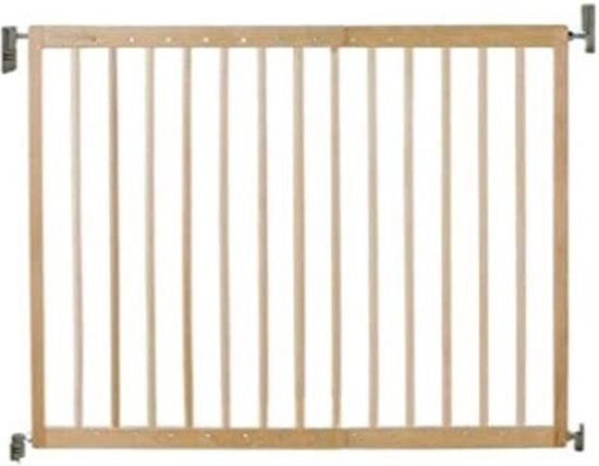 Trappe di legno per armonica - Senza forature - Chiusura a vite - Regolabile 63-106 cm
