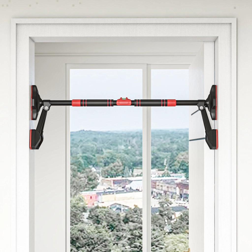 Barra per Trazioni ¨C zephmum ¨C Regolabile 80-110 cm, Nero