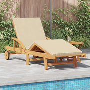 Lettino da sole 2 pcs Beige 200 x 67 x 84 cm 3325181