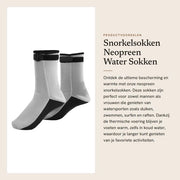 Sokke di immersione 3 MM di spessore - Gomma neoprene impermeabile - Protezione termica - Sokke per immersione - Sokke per nuoto - Adatti per uomini/donne