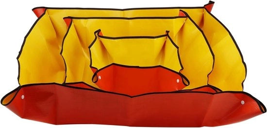 Set di 3 Pannelli di Collocazione, Pannello di Collocazione, Pannello Acquifugo per Giardino, Ideale per Terrazza e Giardino, 100 x 100 cm / 75 x 75 cm / 50 x 50 cm, Pannello di Collocazione Pieghevole, Accessori per Giardino