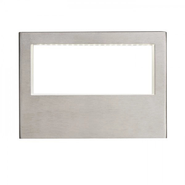 Faretto CHLOE da parete  acciaio inossidabile 230V LED 9W IP65  3000K