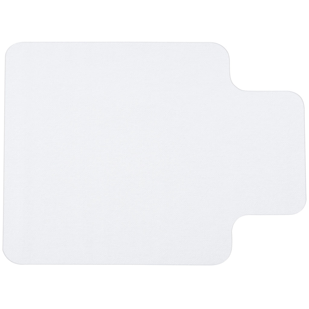 Tappetino per Sedia Ufficio Salvapavimento in Plastica, 90x120cm, Trasparente
